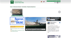 Desktop Screenshot of cearesdeporte.com
